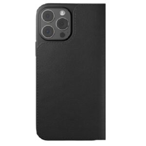 Cygnett UrbanWallet Apple iPhone 15 Pro Max (6.7") Leather Wallet Case - Black (CY4593URBWT),360° Protection, Multi-Angle, 2x Card Slots,4FT DropProof