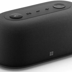 Microsoft Audio Dock Ramba Black 90db, 2 Way Talk and Audio, Microsoft Teams certified,  IVF-00012, 15-watt woofer, 5-watt tweeter Microphone Speaker