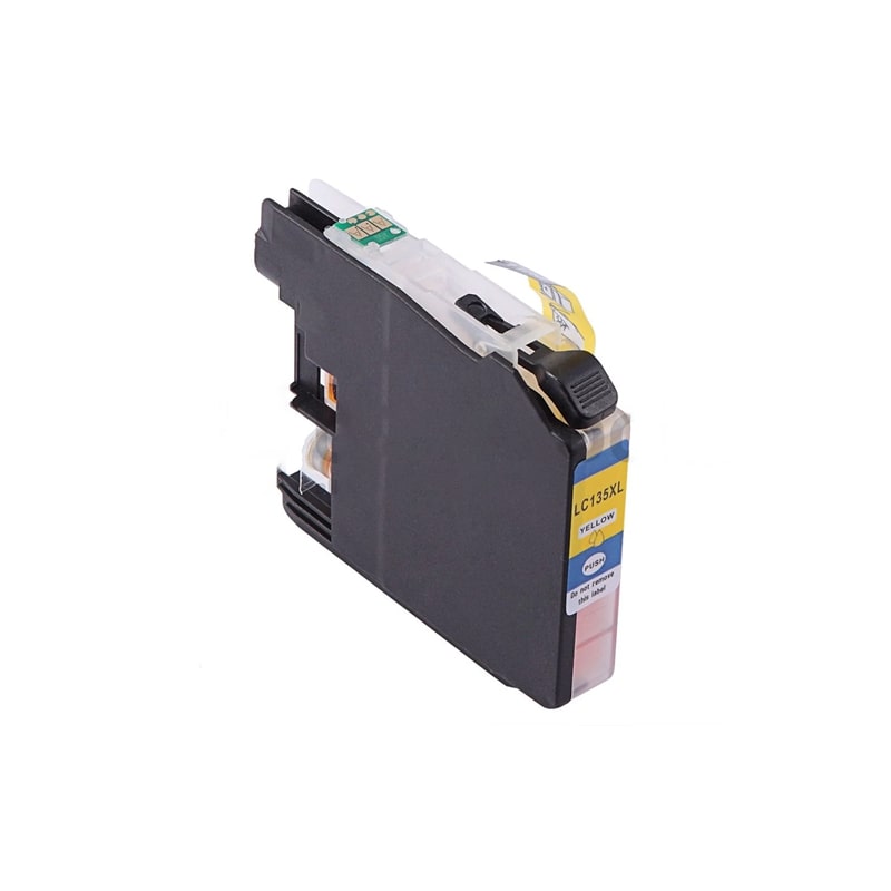 Brother LC-135XLY Yellow Ink Cartridge- MFC-J6520DW/J6720DW/J6920DW and DCP-J4110DW/MFC-J4410DW/J4510DW/J4710DW –  1200 pages