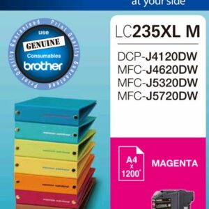 Brother LC235XL MS Magenta Ink Cartridge - DCP-J4120DW/MFC-J4620DW/J5320DW/J5720DW - up to1200 pages