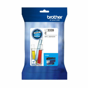 Brother LC-3339XLC Cyan Super High Yield Ink Cartridge to Suit MFC-J5845DW, MFC-J5945DW, MFC-J6545DW, MFC-J6945DW, upto 5000 Pages