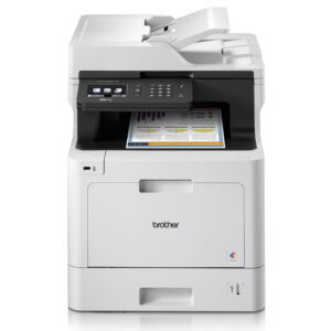 Brother MFC-L8690CDW Print Speed up to 31ppm(MonoColour) 2-sided (Duplex) Print USB  Wired  Wireless Network Interface 9.3cm Touch Screen UI