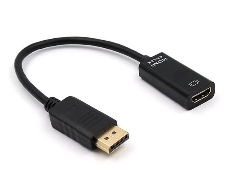 8ware DisplayPort DP to HDMI Male to Female Adapter Cable White