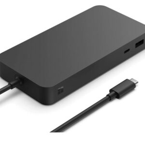 Microsoft Surface Thunderbolt 4 Dock 40Gbps USB-C Thunderbolt™ 4 USB-A 3.5mm Audio Jack 2.5G Ethernet Surface Go 2/3 Studio Pro 7/7+/8/9/X Laptop 34/5