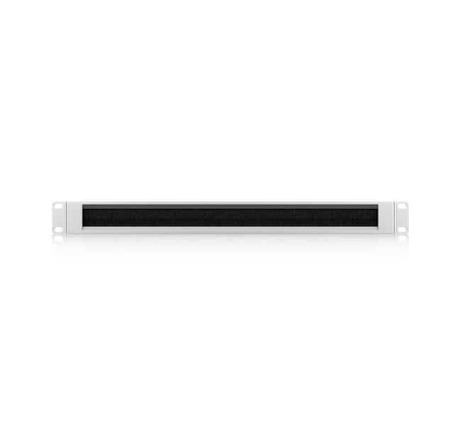 Ubiquiti 1U Rack Mount OCD Panel Brush, Silver Brush Panel, Compatible With The Toolless Mini Rack,  Incl 2Yr Warr