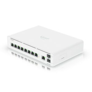 Ubiquiti UISP Host Console,Integrated Switch  Multi-gigabit Ethernet Gateway, (9) GbE RJ45 ports, (2) 10G SFP+ ports, Up to 8,500 Mbps Throughput