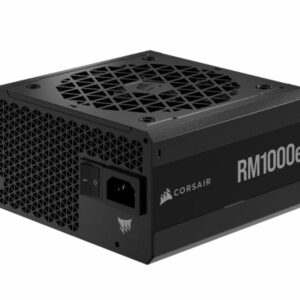 Corsair RM1000e Fully Modular Low-Noise ATX Power Supply - ATX 3.0  PCIe 5.0 Compliant - 105°C-Rated Capacitors - 80 PLUS Gold PSU