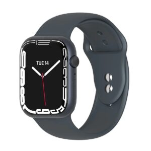 Cygnett FlexBand Silicone Bands for Apple Watch 3/4/5/6/7/SE (38/40/41mm) -Black(CY3983CSBAW),Strong  Durable,Adjustable Band Holes,Ultra-Comfortable