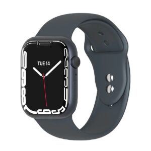 Cygnett FlexBand Silicone Bands for Apple Watch 3/4/5/6/7/SE (42/44/45mm) -Black(CY3984CSBAW),Strong  Durable,Adjustable Band Holes,Ultra-Comfortable
