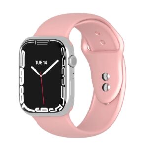 Cygnett FlexBand Silicone Bands for Apple Watch 3/4/5/6/7/SE (42/44/45mm) - Pink(CY3998CSBAW),Strong  Durable,Adjustable Band Holes,Ultra-Comfortable