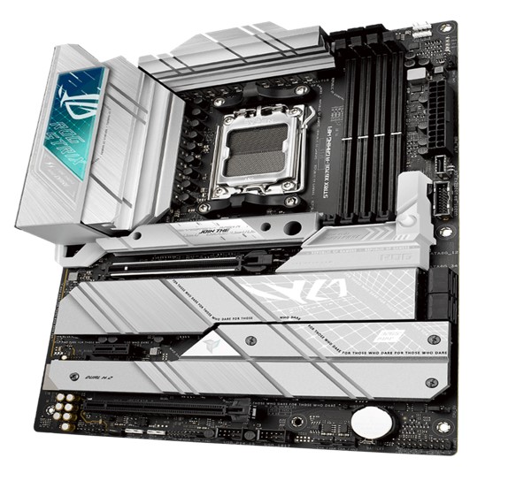 ASUS AMD X670E ROG STRIX X670E-A GAMING WIFI (AM5) ATX Motherboard 4x DDR5 128GB, 1x PCIe 5.0 x16 slot,4 x M.2 slots,4 x SATA,Wi-Fi 6E,1x HDMI,1xDP