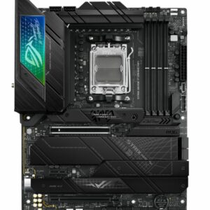 ASUS AMD X670E ROG STRIX X670E-F GAMING WIFI (AM5) ATX Motherboard 4x DDR5 128GB, 1x PCIe 5.0 x16 slots, 4 x M.2 slots, 4x SATA ,Wi-Fi 6E,1x HDMI,1x D