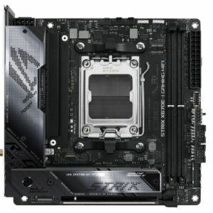 ASUS AMD X670E ROG STRIX X670E-I GAMING WIFI (AM5) M-ITX Motherboard 2x DDR5 64GB, 1x PCIe 5.0 x16.2 x M.2 slots,2 x SATA,Wi-Fi 6E