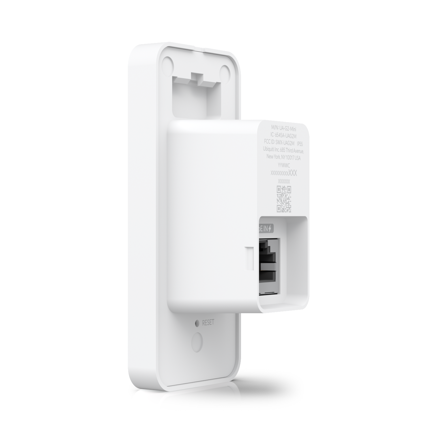 Ubiquiti UniFi Access Reader G2, Entry/Exit Messages, IP55 Weather Resistance, Additional Handwave Unlock Functionality, Incl 2Yr Warr