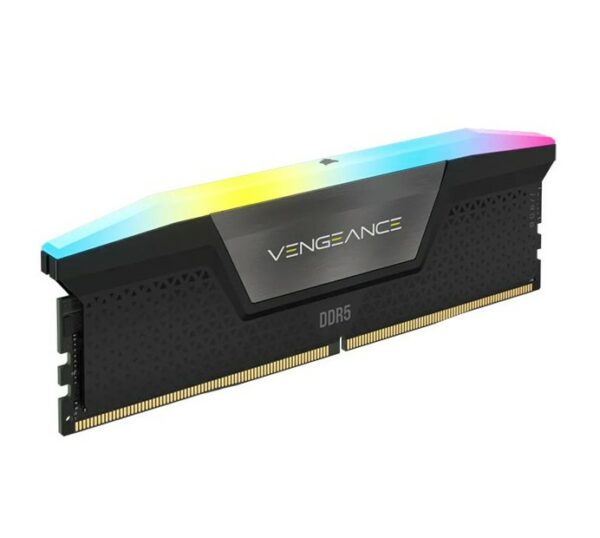 Corsair Vengeance RGB 32GB (2x16GB) DDR5 UDIMM 6000MHz C36 1.4V Desktop Gaming Memory Black