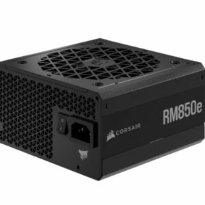 Corsair RM850e Fully Modular Low-Noise ATX Power Supply - ATX 3.0  PCIe 5.0 Compliant - 105°C-Rated Capacitors - 80 PLUS Gold PSU
