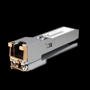 Ubiquiti SFP+  to RJ45 Transceiver Module, 1/2.5/5/10GBase-T Copper SFP+ Transceiver, 1/2.5/5/10 Gbps Throughput, Supports Up To 100m