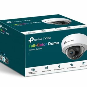 TP-Link VIGI 5MP C250(4mm) Full-Colour Dome Network Camera, 4mm Lems, Smart Detection 3YW