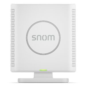 SNOM M400 DECT Base Station Single-cell, PoE, HD Voice Quality, Wideband Audio,  Advanced Audio Quality, Security (TLS  SRTP)