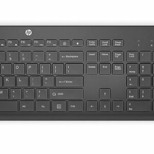 HP 230 Wireless Keyboard  Mouse Combo 12 function keys chiclet comfortable low noise 1600DPI Mouse Light Weight Long Battery Life ~16mths
