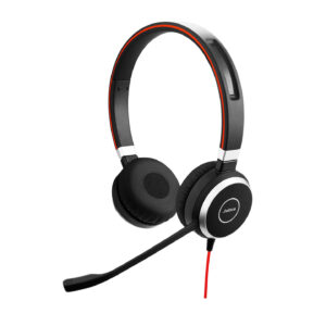 Jabra EVOLVE 40 UC Stereo, USB Business Headset, Premium Noise-canceling Technology, 2ys Warranty