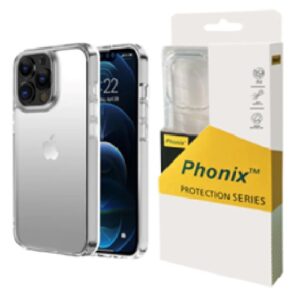 Phonix Apple iPhone 15 Pro Max (6.7") Clear Rock Shockproof Case - Ultra-thin, lightweight, Non-slip, Shockproof, strong and durable materials
