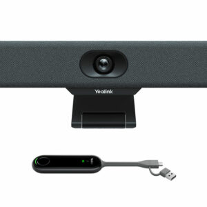 Yealink A10 All-In-One Android Video Collaboration Bar For Focus  Small Rooms, A10 Android Meeting Bar, VCR11 Remote, WPP30, UC Certified