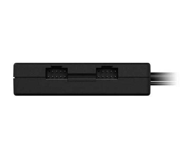 Corsair Internal 4-Port USB 2.0 Hub, Full Power to 9-IN Internal USB 2.0 Devices, for AIO CPU Coolers, RGB Controllers, power by SATA. Gaming Case