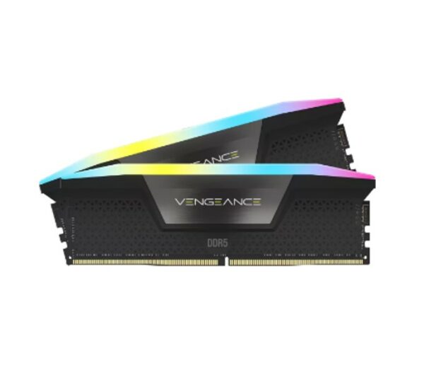 Corsair Vengeance RGB 32GB (2x16GB) DDR5 UDIMM 6000MHz C36 1.35V Desktop Gaming Memory Black