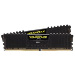 (LS) Corsair Vengeance LPX 64GB (2x32GB) DDR4 2400MHz C16 1.2V XMP 2.0 Black Desktop Gaming Memory AMD Optimized