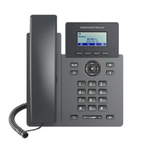 Grandstream GRP2601 Carrier Grade  2 Line IP Phone, 2 SIP Accounts, 2.2" LCD, 132x48 Screen, HD Audio, PSU Included, 5 way Conference, 1Yr Wty