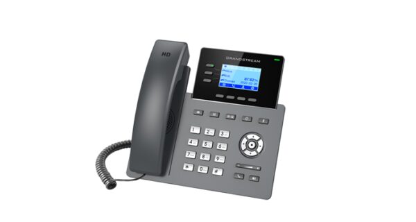 Grandstream GRP2603 Carrier Grade 3 Line IP Phone, 3 SIP Accounts, 2.98" LCD, 132x64 Screen, HD Audio, Wi-Fi, 5 way Conference, 1Yr Wtyf