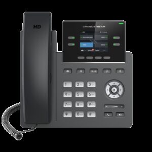 Grandstream GRP2612 4 Line IP Phone, 2 SIP Accounts, 320x240 Colour Screen, HD Audio
