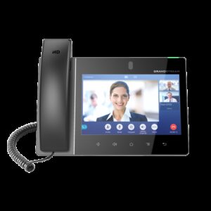 Grandstream GXV3380 16 Line Android IP Phone, 16 SIP Accounts, 1280 x 800 Colour Touch Screen, 2MB Camera, Built In Bluetooth+WiFi, Powerable Via POE