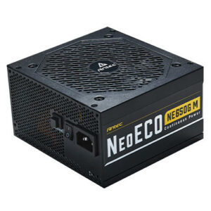 Antec NE 650w 80+ Gold, Fully-Modular, Zero RPM,  LLC DC, 1x EPS 8PIN, 120mm Silent Fan, Japanese Caps, ATX Power Supply, PSU, 7 Years Warranty (LS)