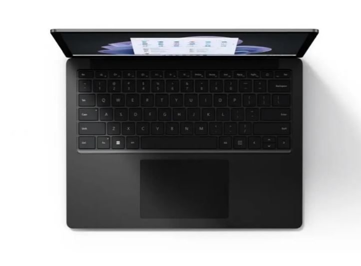 Microsoft Surface Laptop 5 15″ TOUCH Inte Xe Graphics i7-1255U 32GB 1TB SSD Windows 11 Pro USB-C BT Webcam 17.5hr 1 YR Black 2YR WTY