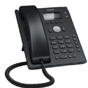 SNOM D120 2 Line IP Phone, Entry-level, 132 x 64px display with backlight, POE, Wall mountable