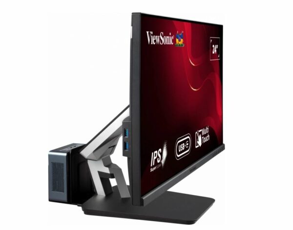 ViewSonic 24” TD2455 In-Cell 10 Point Touch Monitor with USB Type-C Input and Advanced Ergonomics, POS, Education. Shopping Centre, Real Estate, TAB