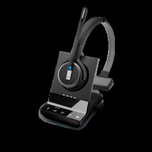 EPOS IMPACT SDW 5036T DECT Wireless Office Monoaural  Headset w/ base station, for PC, Desk Phone  Mobile, Included BTD 800 Dongle, Teams Version
