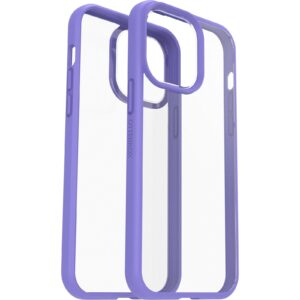 OtterBox React Apple iPhone 14 Pro Max Case Purplexing (Purple) - (77-88902), Antimicrobial, DROP+ Military Standard, Raised Edges,Hard Case,Soft Grip