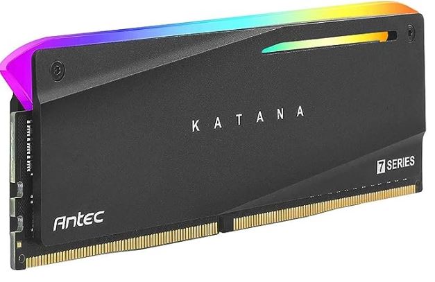 Antec 16GB RGB DDR4 3600MH Katana (2x8GB) 18-20-20-44, PC4-28800 MB/s, 1.35V Desktop High Performance Gaming Memory