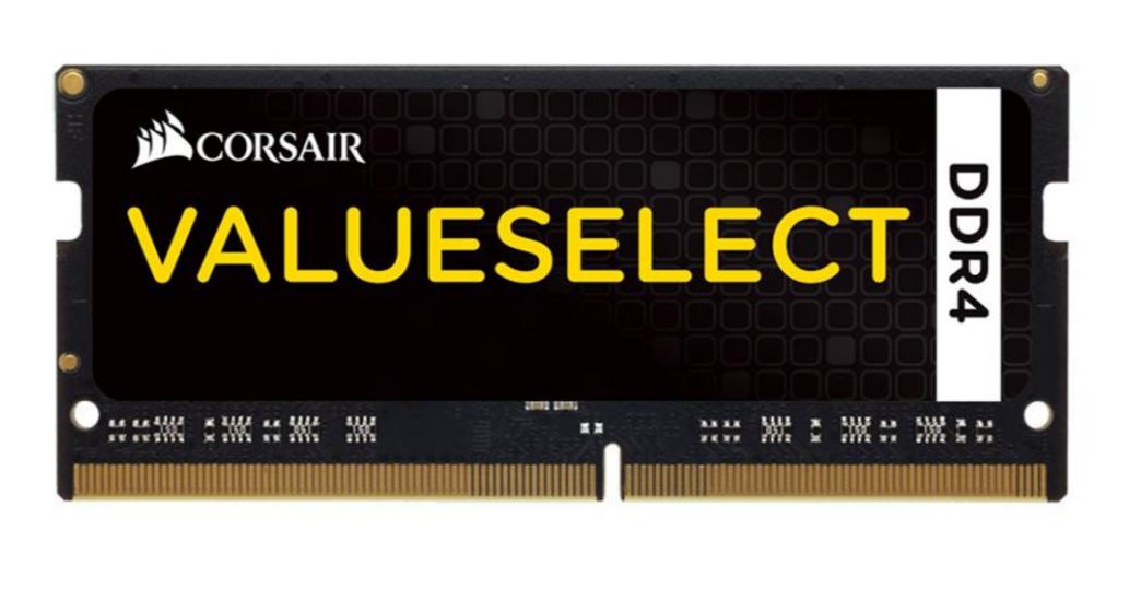 Corsair Value Select 8GB (1x8GB) DDR4 SODIMM 2133MHz C15 1.2V Value Select Notebook Laptop Memory RAM