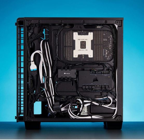 Corsair - Black Premium Individually Sleeved PSU Cables Starter Kit Type 4 Gen 4 – White