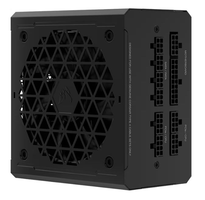 Corsair RM850e Fully Modular Low-Noise ATX Power Supply - ATX 3.0  PCIe 5.0 Compliant - 105°C-Rated Capacitors - 80 PLUS Gold PSU