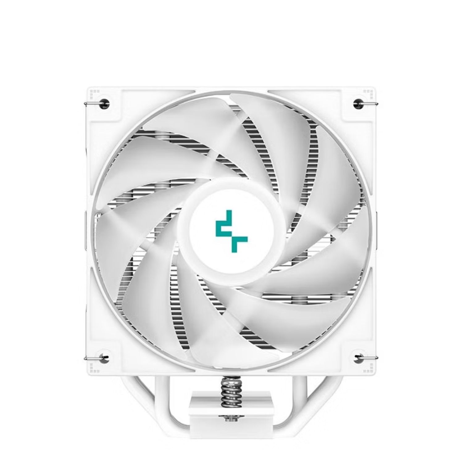 DeepCool AG400 ARGB WHITE Single Tower CPU Cooler, TDP 220W, 120mm Static ARGB Fan, Direct-Touch Copper Heat Pipes, Intel LGA1700/AMD AM5 Support