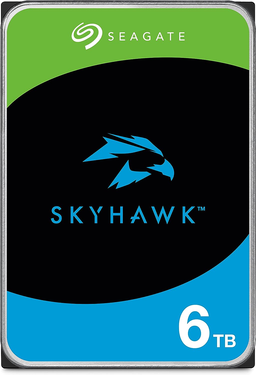 Seagate 6TB SkyHawk Surveillance 3.5" HDD  SATA 6Gb/s, 5400 RPM, 256MB Cache, 3 Years Warranty