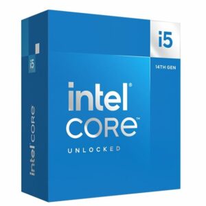 Intel i5 14600K CPU 4GHz (5.3GHz Turbo) 14th Gen LGA1700 14-Cores 20-Threads 24MB 125W UHD Graphics 770 Unlocked Retail Raptor Lake no Fan