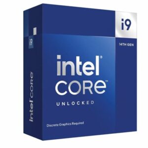 Intel i9 14900KF CPU 4.4GHz (6.0GHz Turbo) 14th Gen LGA1700 24-Cores 32-Threads 36MB 125W Graphic Card Required Unlocked Retail Raptor Lake no Fan