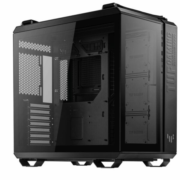 ASUS GT502 TUF Gaming Case Black ATX Mid Tower Case,Tool-Free Side Panels,Tempered Glass,8 Expansion Slots,4 x 2.5"/3.5" Combo Bay
