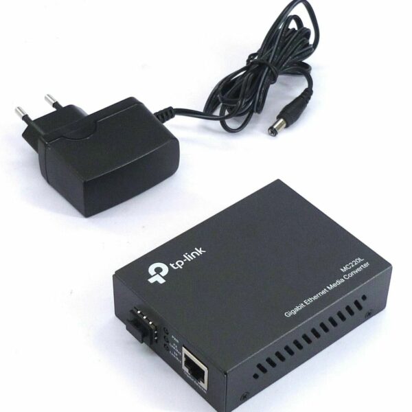 TP-Link MC220L Gigabit Single  Multi-Mode SFP Media Converter - IEEE 802.3ab/802.3z, 0.55km Multi-mode, 10km Single-Mode